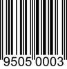 GTIN-8-Barcode Example