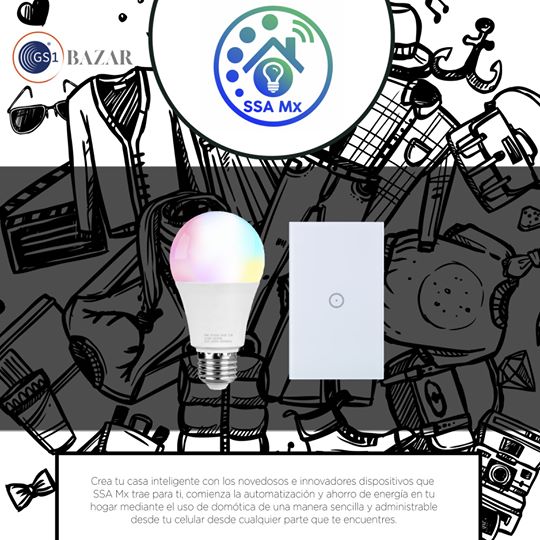 SSA MX: Focos y apagadores inteligentes