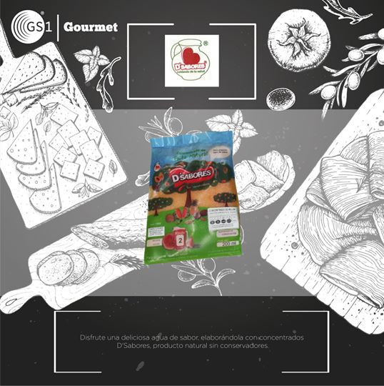 D' Sabores: concentrados para agua de sabor