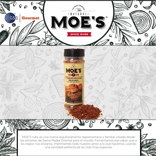 MOE'S: Sazonador multiusos