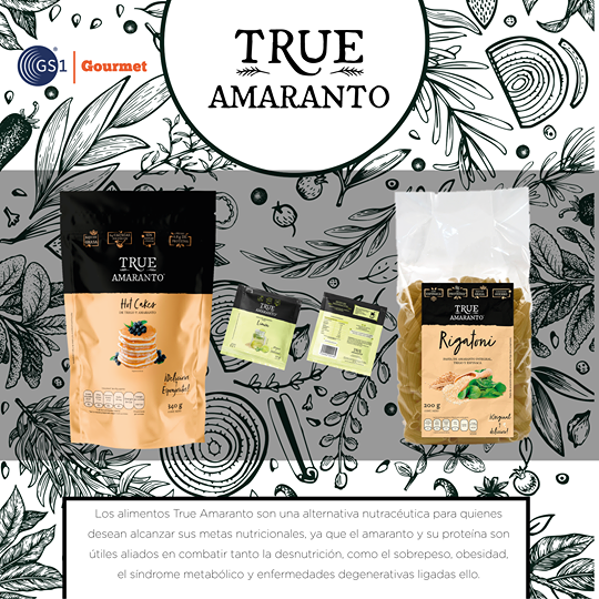 Alimentos con base de amaranto True Amaranto