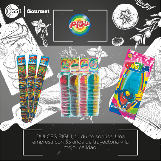 Variedad de dulces de PIGÜI