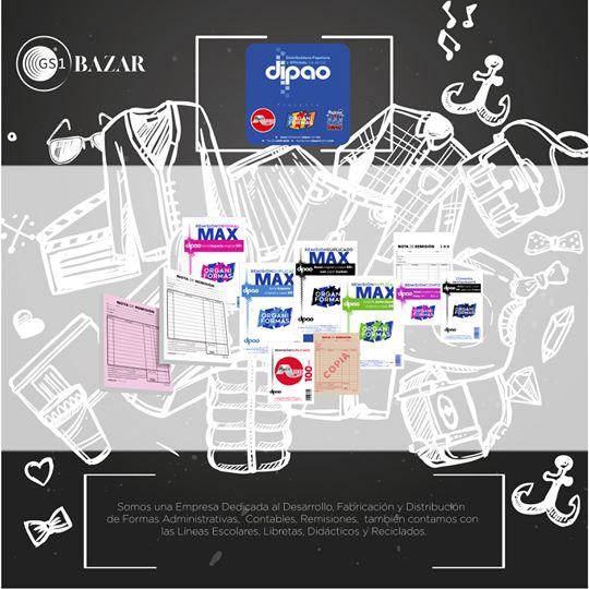Dipao: Productos para administración, escolares y contables