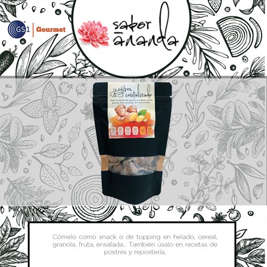 Sabor Ananda Jengibre Cristalizado