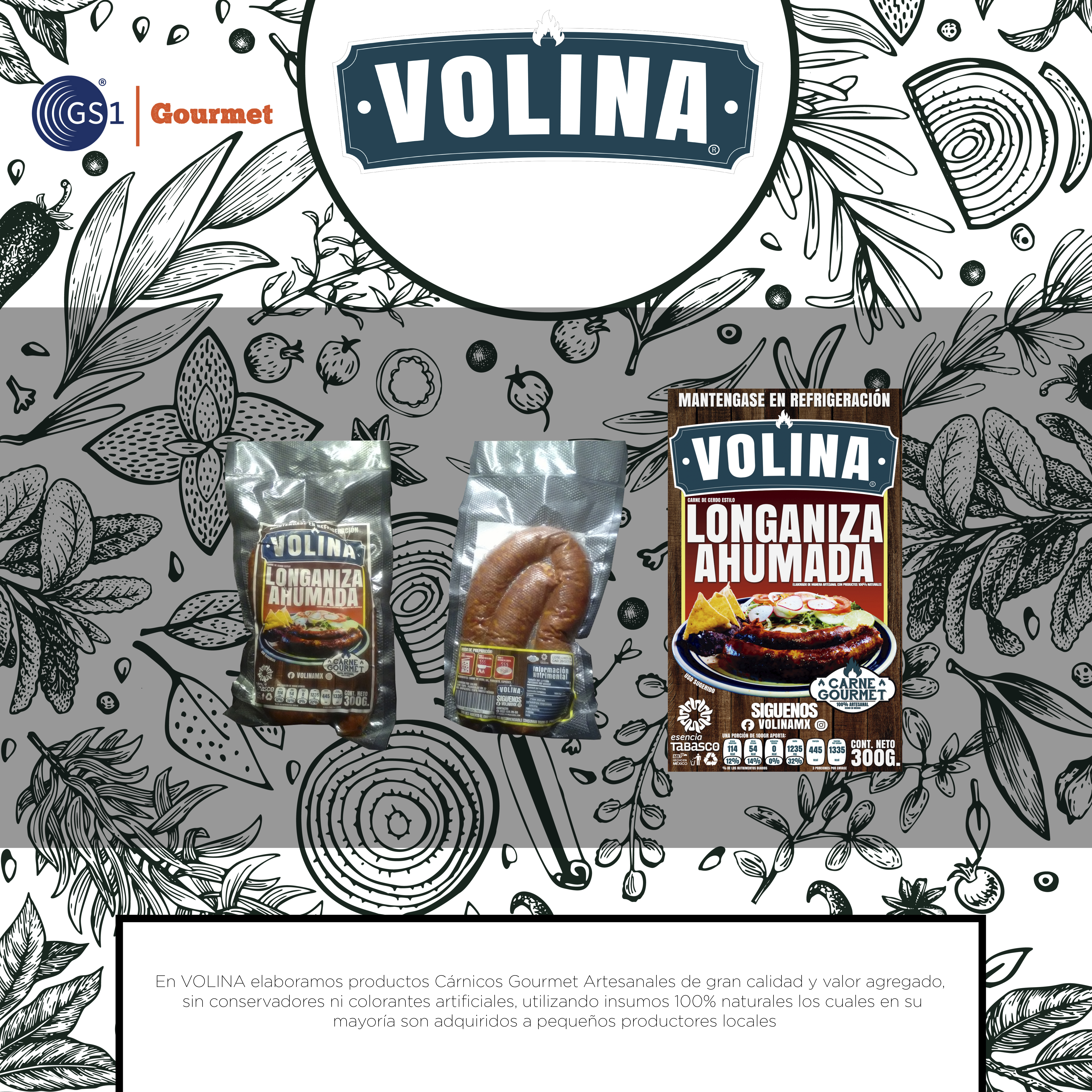 Productos cárnicos gourmet de VOLINA