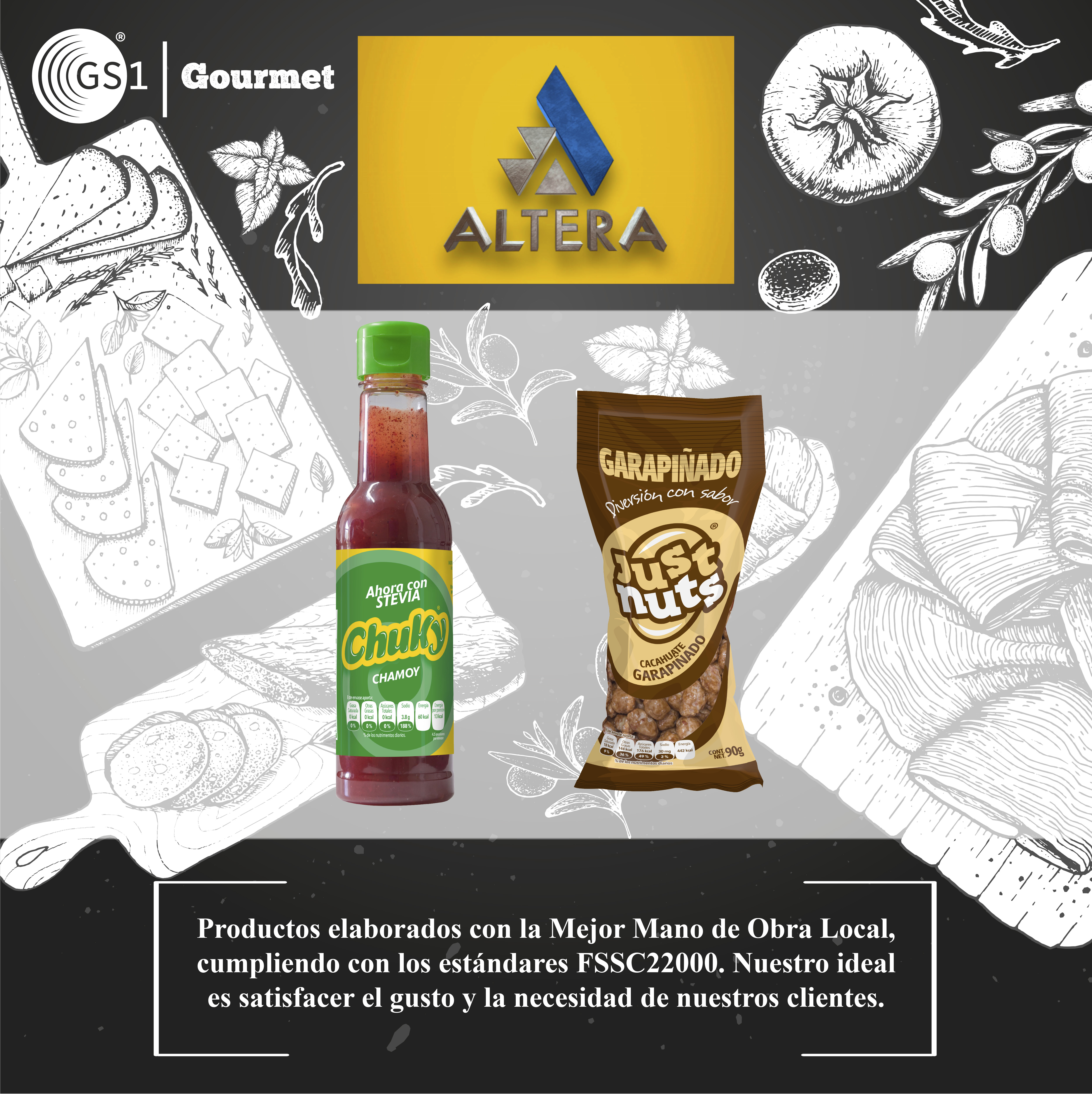 Botanas Just Nuts de ALTERA