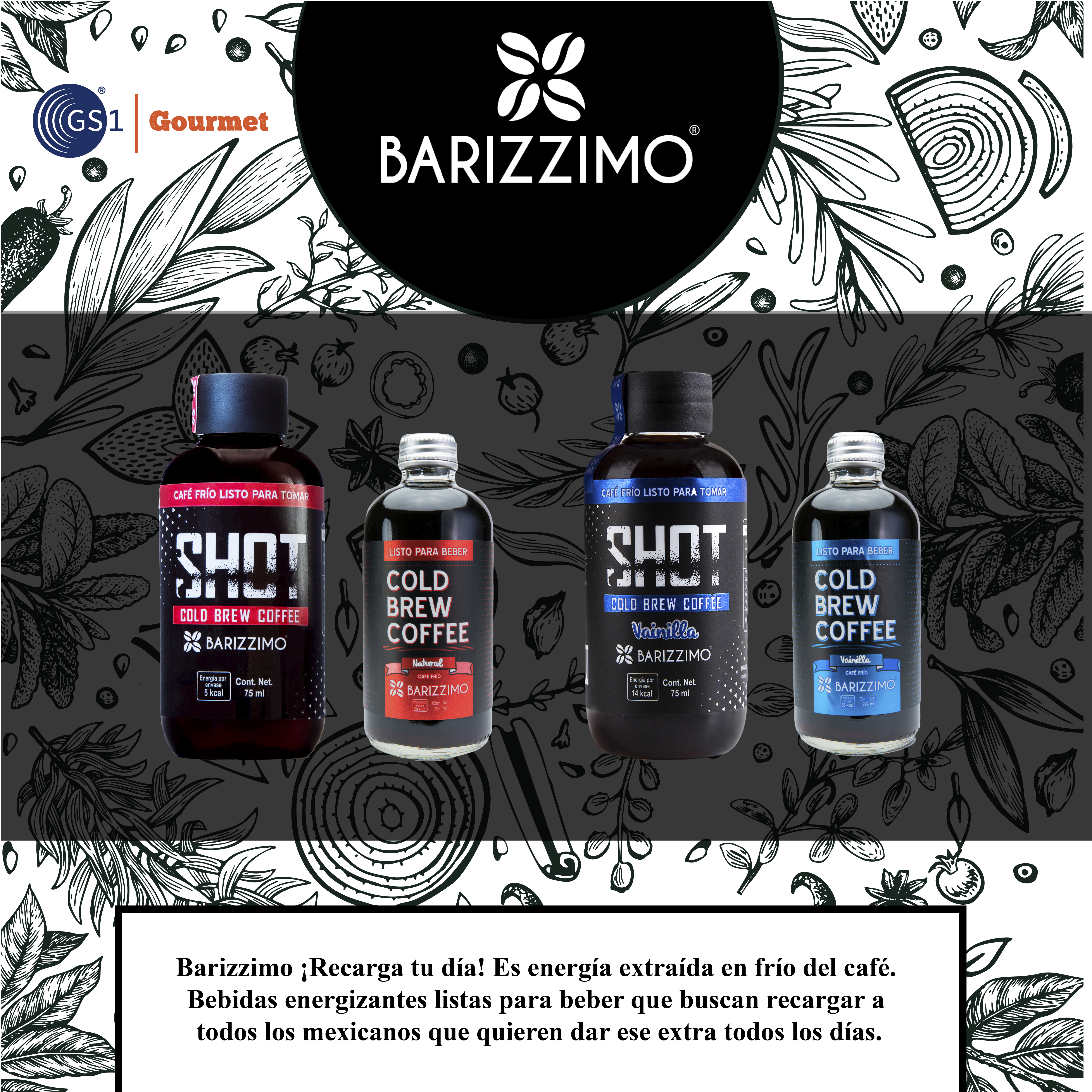 Bebidas energizantes Barizzimo