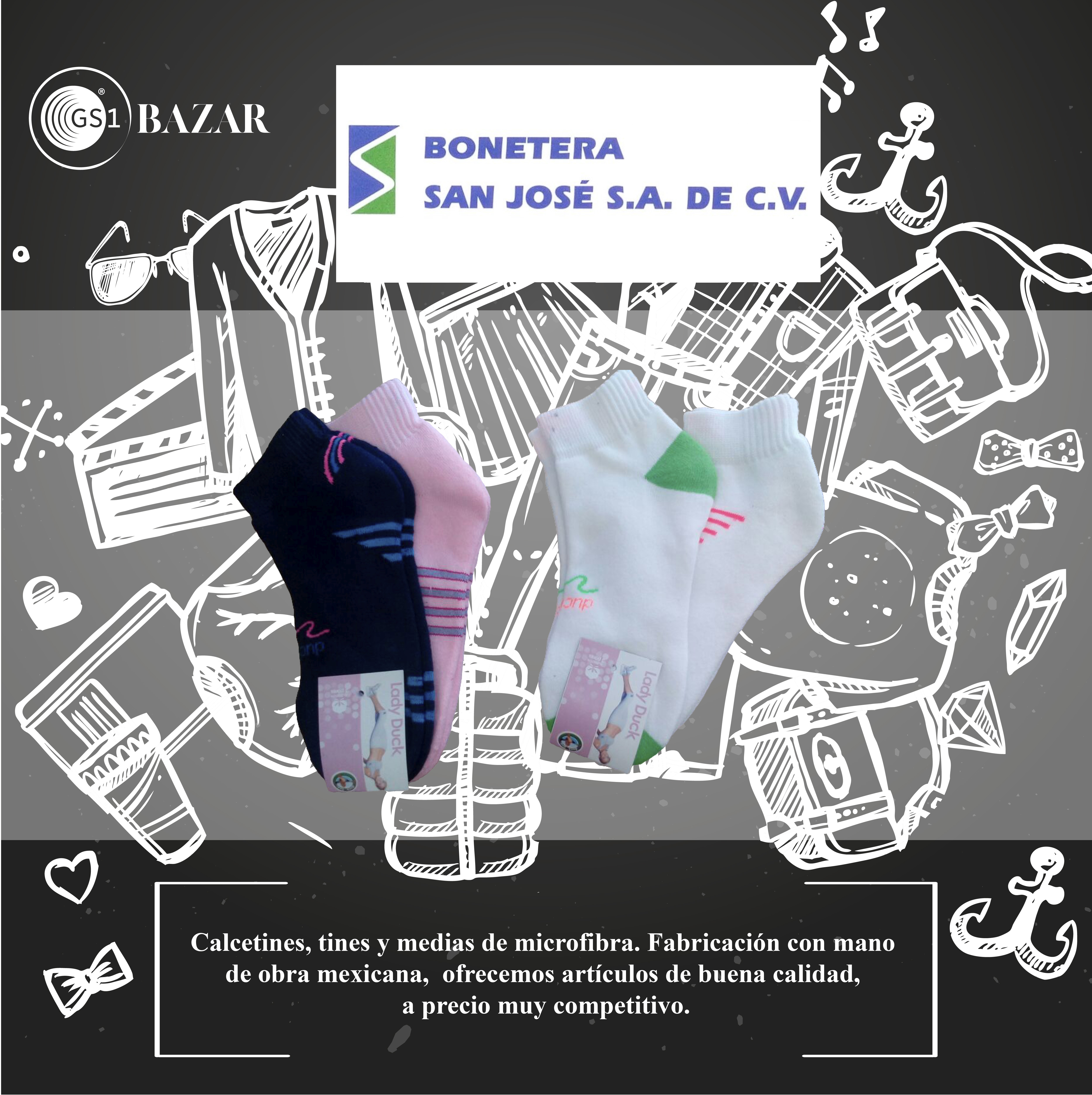 Calcetines, tines y medias de Bonetera San José