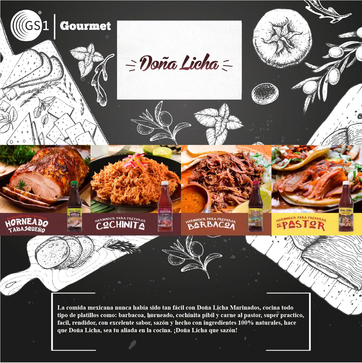 Marinados para cocinar Doña Licha