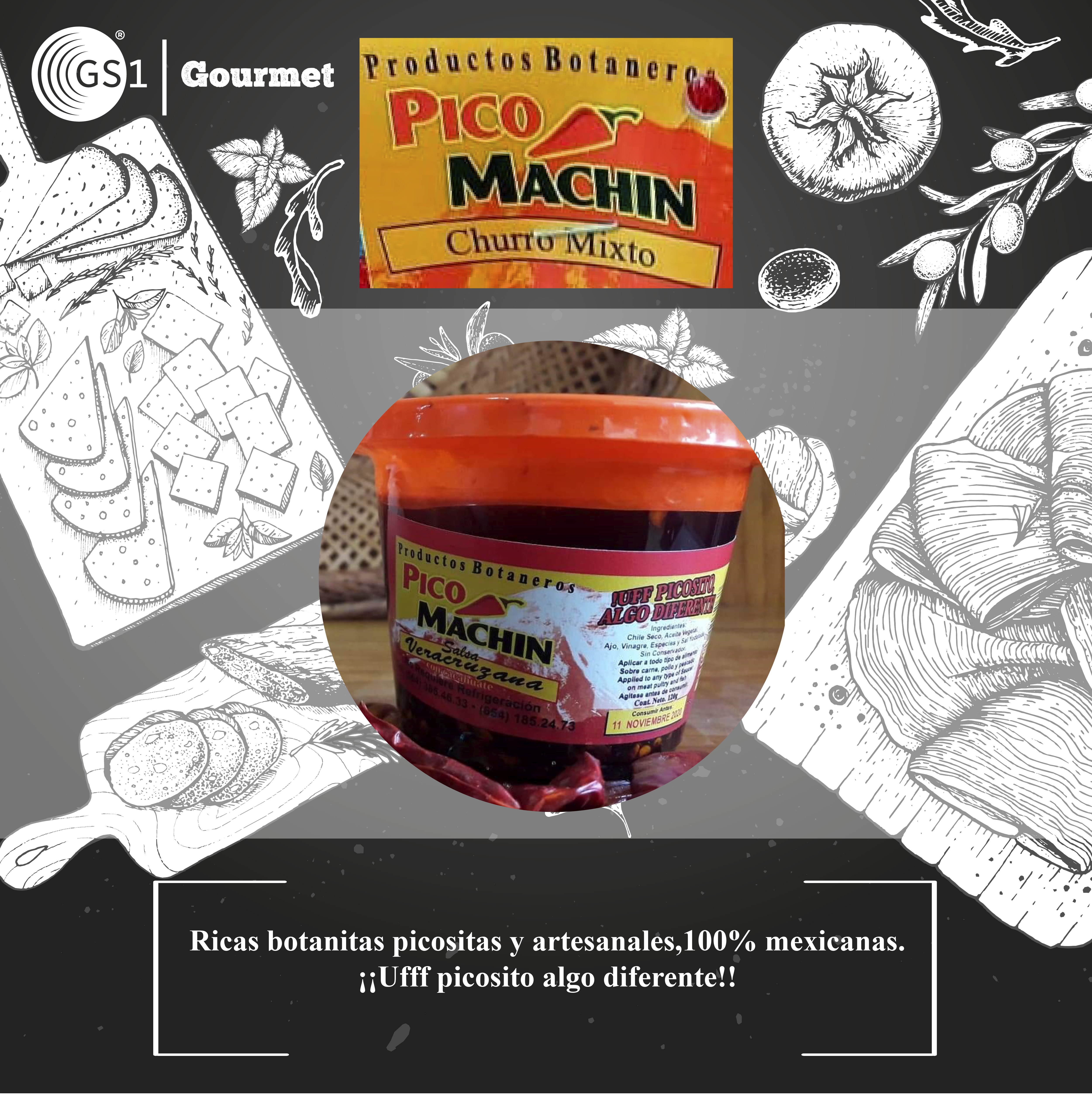 Productos botaneros Pico Machín