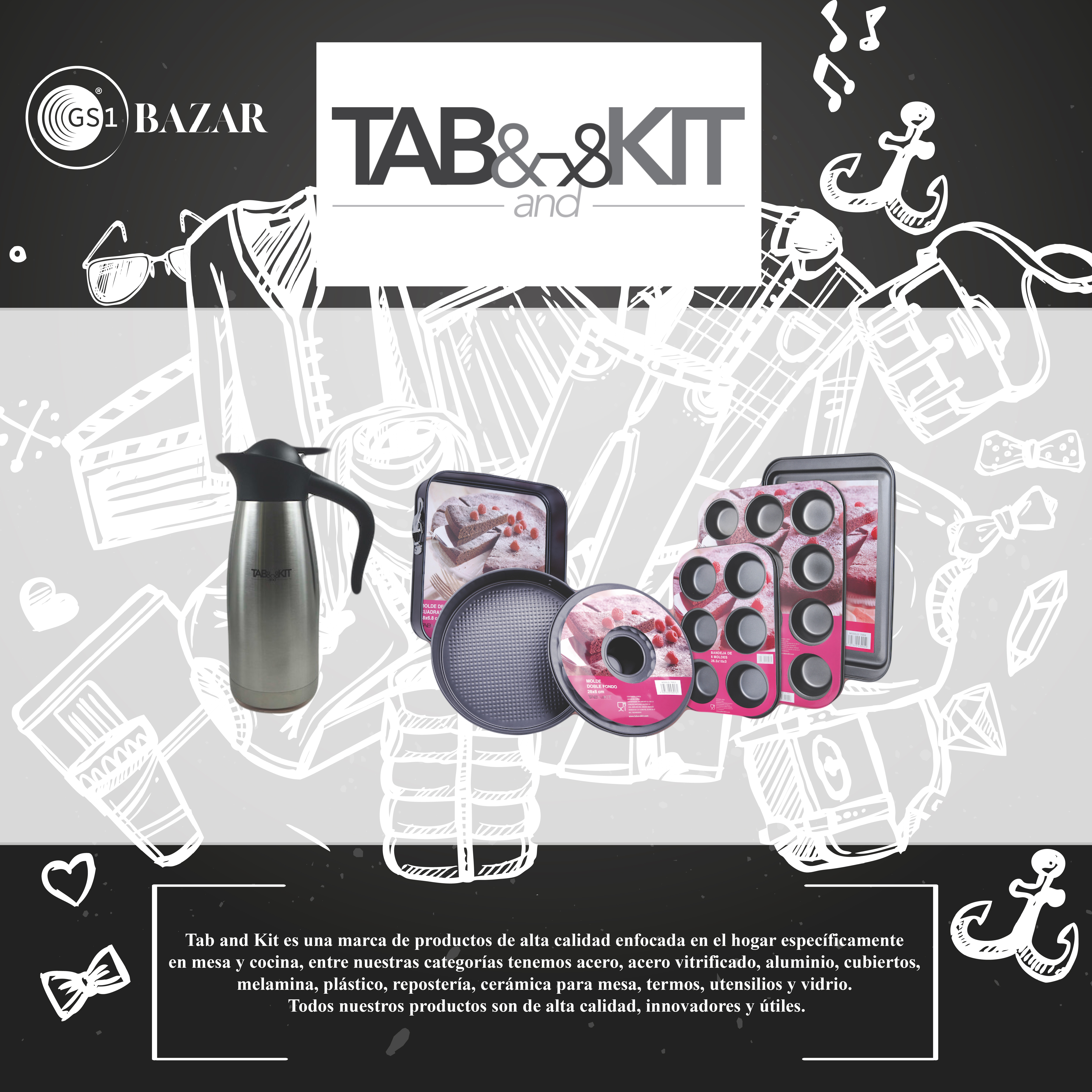 Artículos diversos para el hogar de Tab & Kit