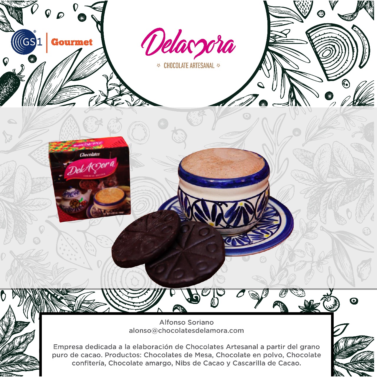 Delamora: Chocolate artesanal 
