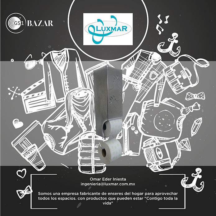 Luxmar: Porta papel